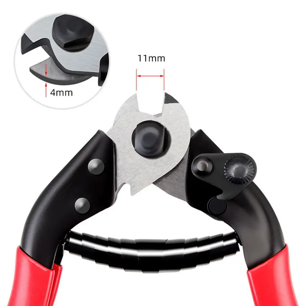 Bicycle Brake Cable Wire Puller Pliers Cutter Scissors Repair Tool Bicycle Carbon Steel Brake Gear Inner Outer Hand Cable Cutter