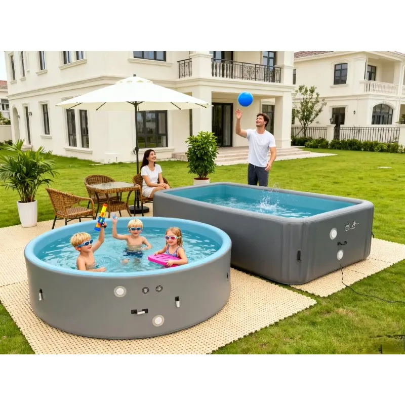 

Горячая распродажа: надувной семейный бассейн для заднего двора из ПВХ, 4 м, прочный, на заказ, 2026