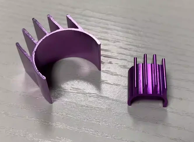 

Aluminum Alloy Heat Sink for Cupid V3 Brushed Motor Main & Tail Motor Cooling Fin Set 370 N60 Upgrade Part