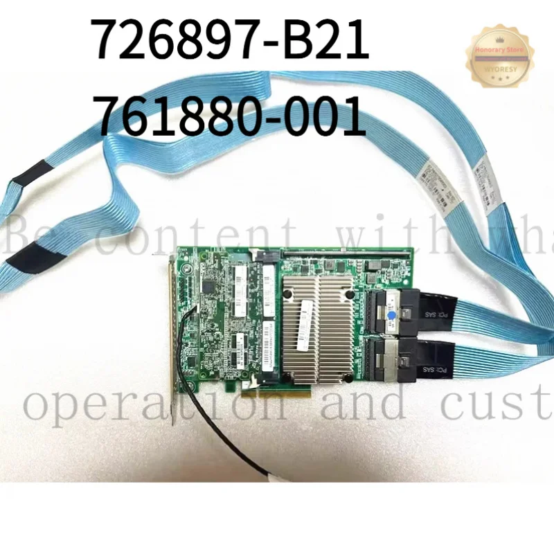 

YD "ReputatOriginal Smart Array P840 With 4GB Cache FBWC 12GB/S 2-Port SAS Controller Raid Card 726897-B21 761880-001 For HP Ser