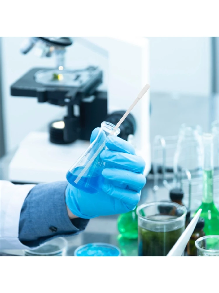 Tige d'agitation magnétique de Style tendance 2025, Mini aimants pour barre de laboratoire, récupération en PTFE, chimie, 1 pièce