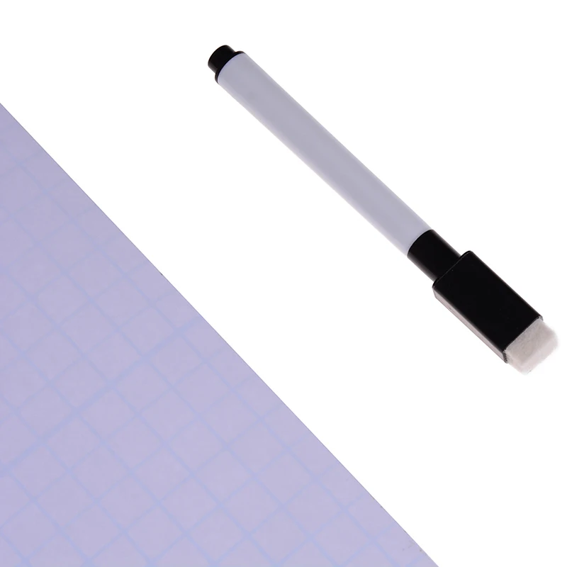 Whiteboard Stift WhiteBoard Wand Papier Aufkleber Trockenen Löschen Büro Vinyl Decor Aufkleber 45*100cm