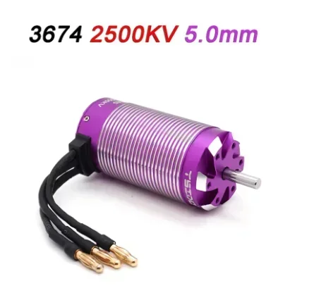 

Brushless Sensorless Motor 3674/3660/3650 4 Poles for 1:8 1:10 WLtoys HSP Tamiya Trxs GTR RC Off-Road Racing Buggy Cars