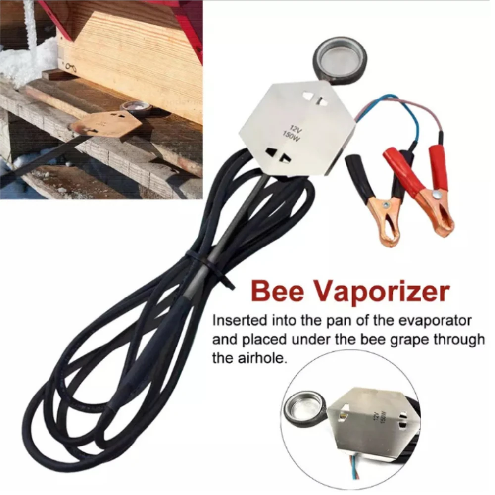 Varrox Oxalic Acid Vaporizer 12V Mite Treatment for Bees Varroa Control Beekeeping Supply Bee Equipment