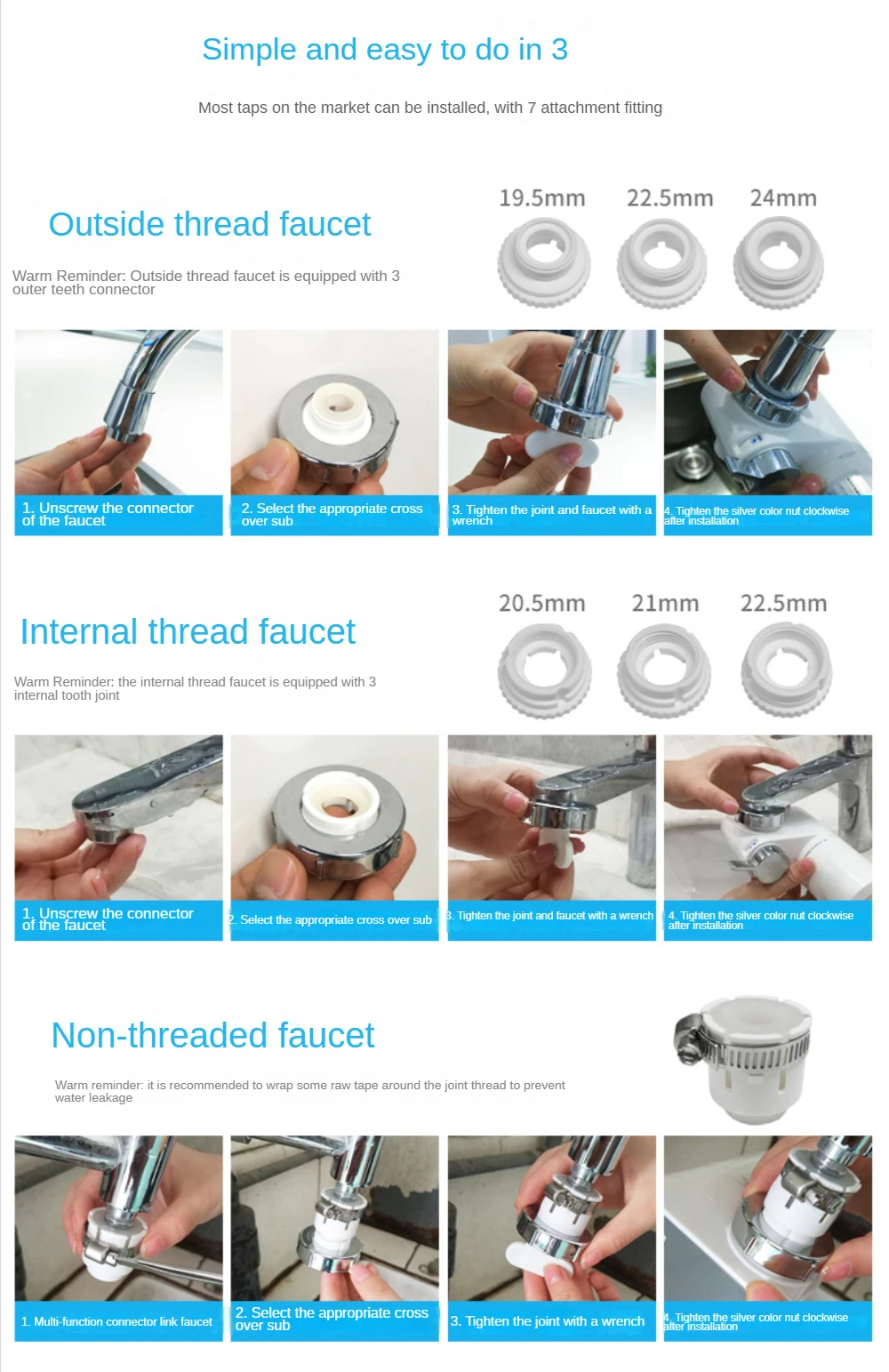 Equipo de purificación de agua, grifo de cocina, agua potable indirecta para el hogar, sedimento de agua, óxido, filtro de cloro Residual
