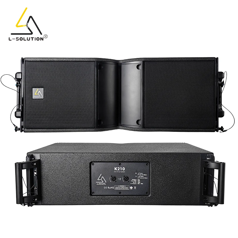 K210 Professional Neodymium 10 Inch 2 Way Passive Line Array Speaker Box With 900W RMS And 2600W Peak Power