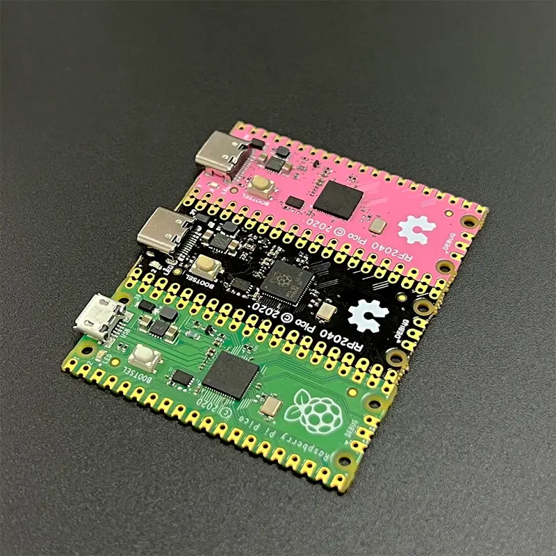 Для Raspberry Pi Pico Board RP2040 TYPE-C MICRO двухъядерный КБ ARM микрокомпьютер с низкой мощностью