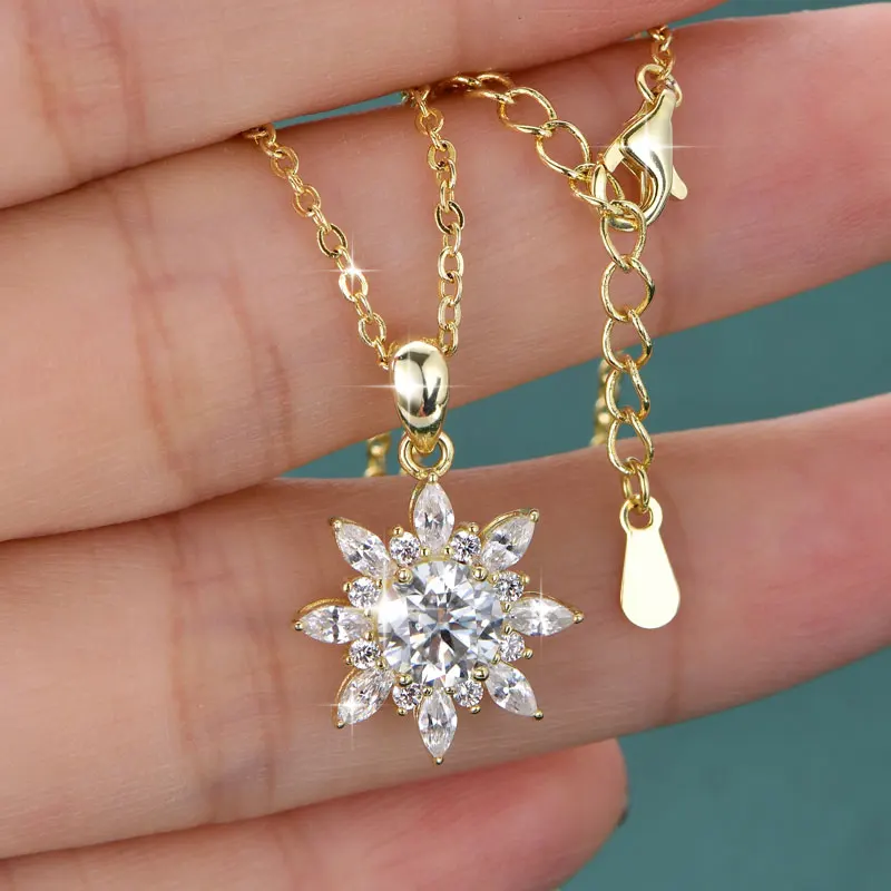 Thumbnail 4 - #11 Trending Moissanite Pendant Necklaces Right Now