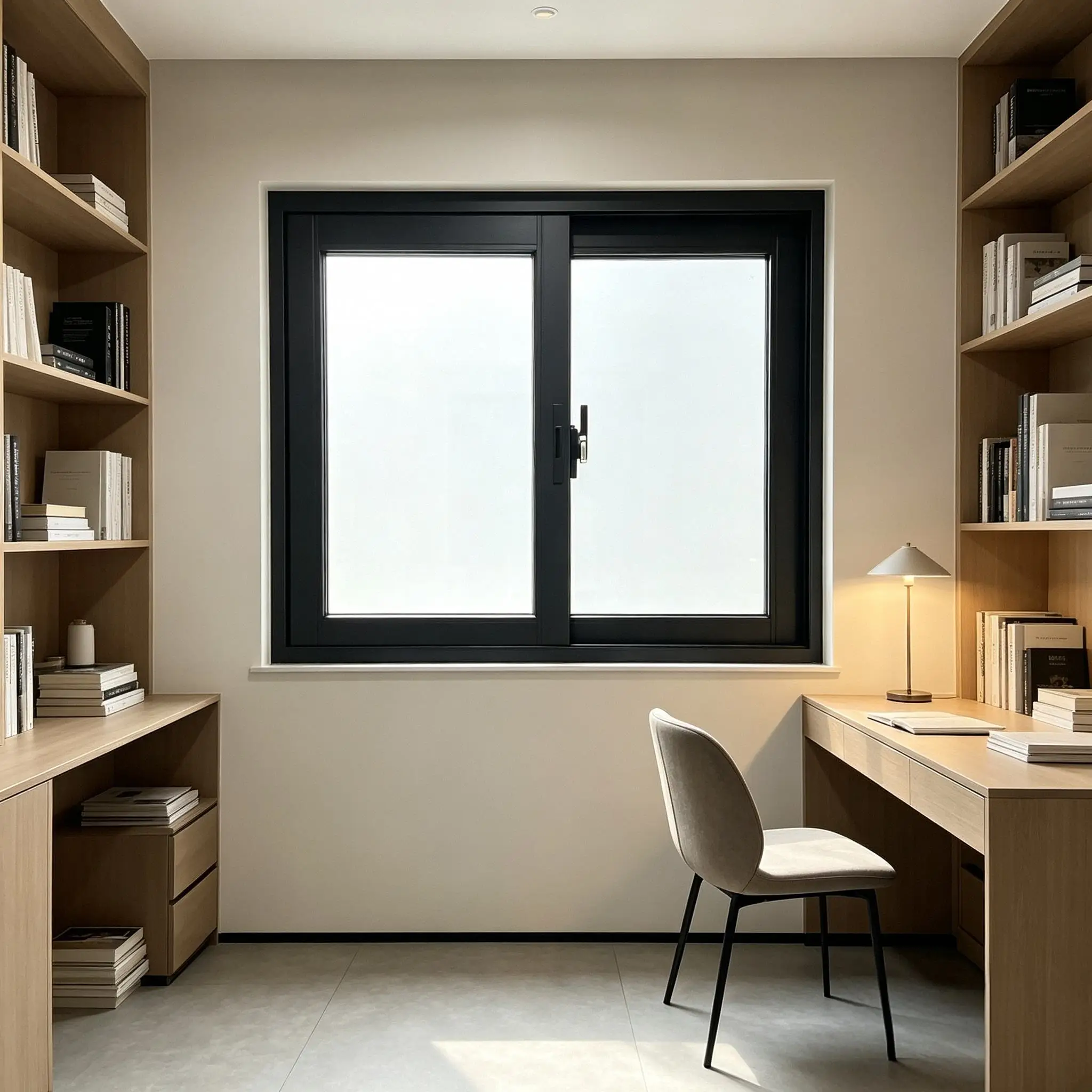 Factory Customization Minimalist Style Sliding Window High End Villa Hotel Aluminum Glass Windows Soundproof Sliding Windows