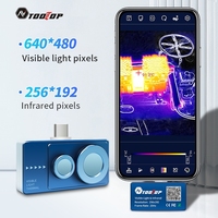 TOOLTOP T7PRO Infrared & Visible Thermal Imager 256*192 Thermal Imaging Camera -50~600℃ Android Mobile Dual Lens Infrared Camera