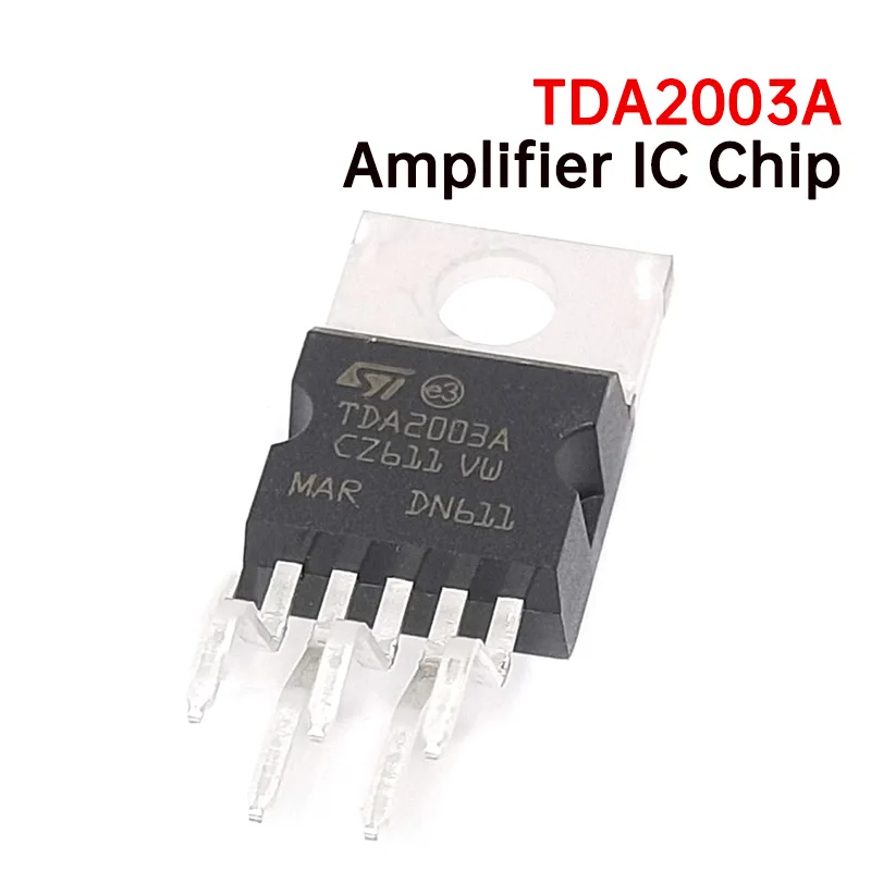 1 5 10 pcs/lot TDA2003A Audio Amplifier IC Chip Integrated Circuit High Quality TDA2003 TDA 2003 2003A New and Original