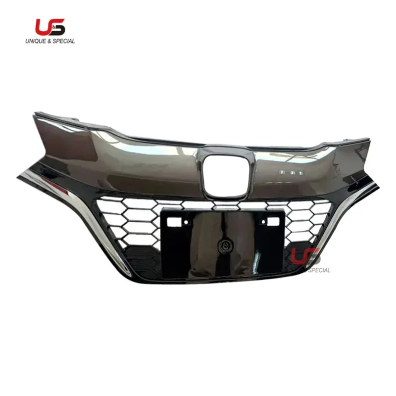 

High Quality Car ombic HR-V Grille for 2015 2016 2017 2018 VEZEL Front Bumper upper grille