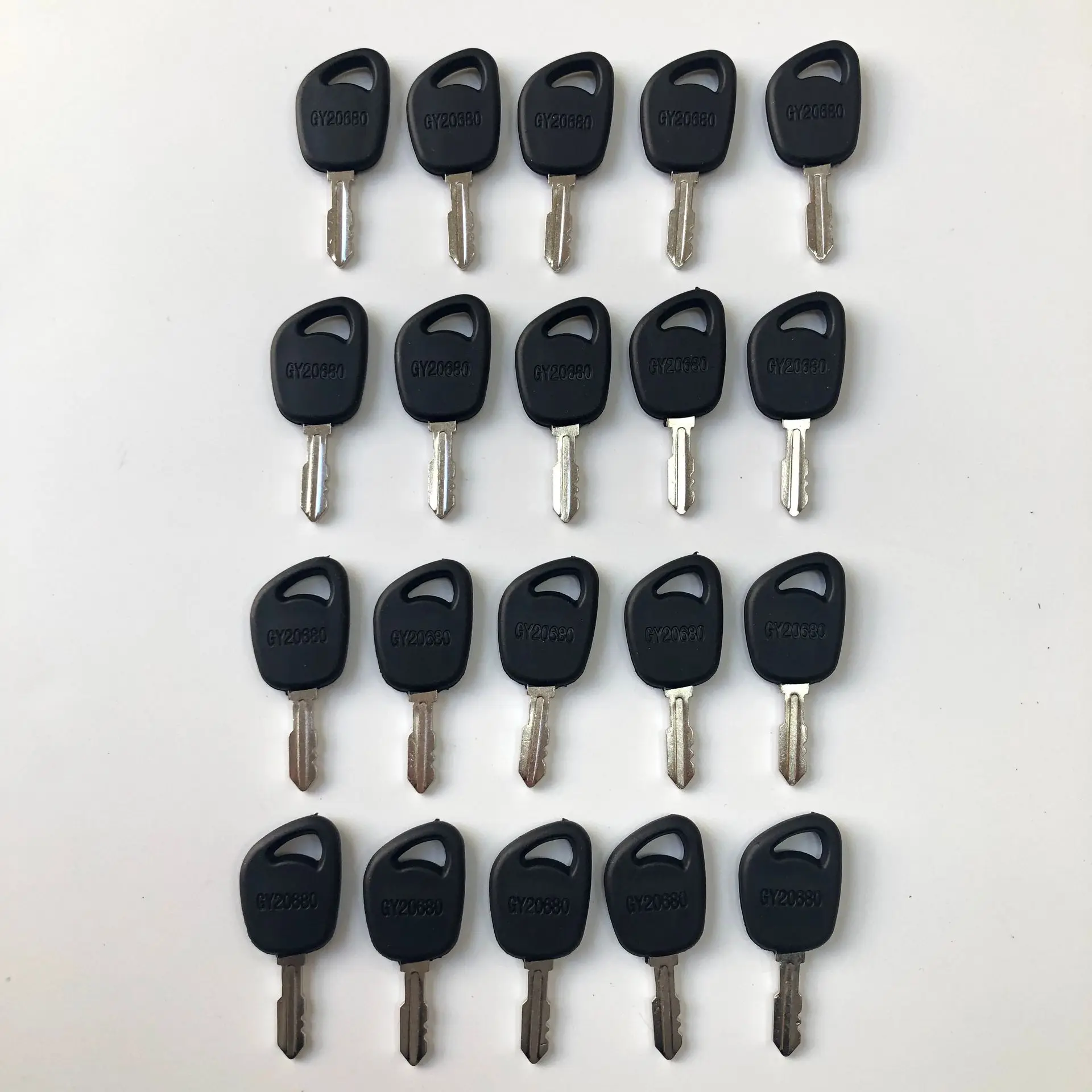 20 Pcs Ignition Starter Key GY20680 For HUSQVARNA Cub Cadet John Deere Delta Poulan MTD Toro Mower Lawn Tractor