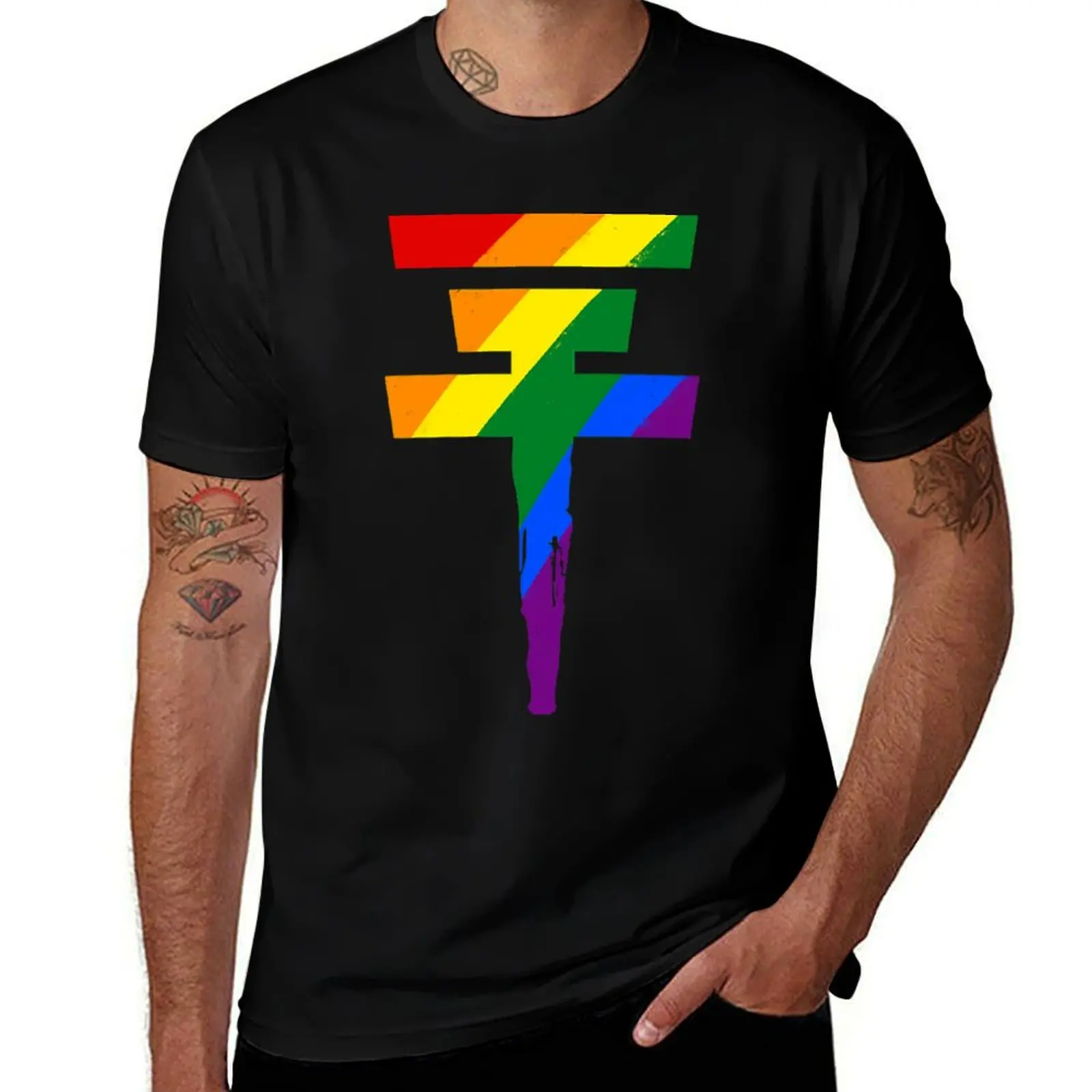 

Tokio Hotel Pride T-Shirt essential t shirt man t shirt cotton