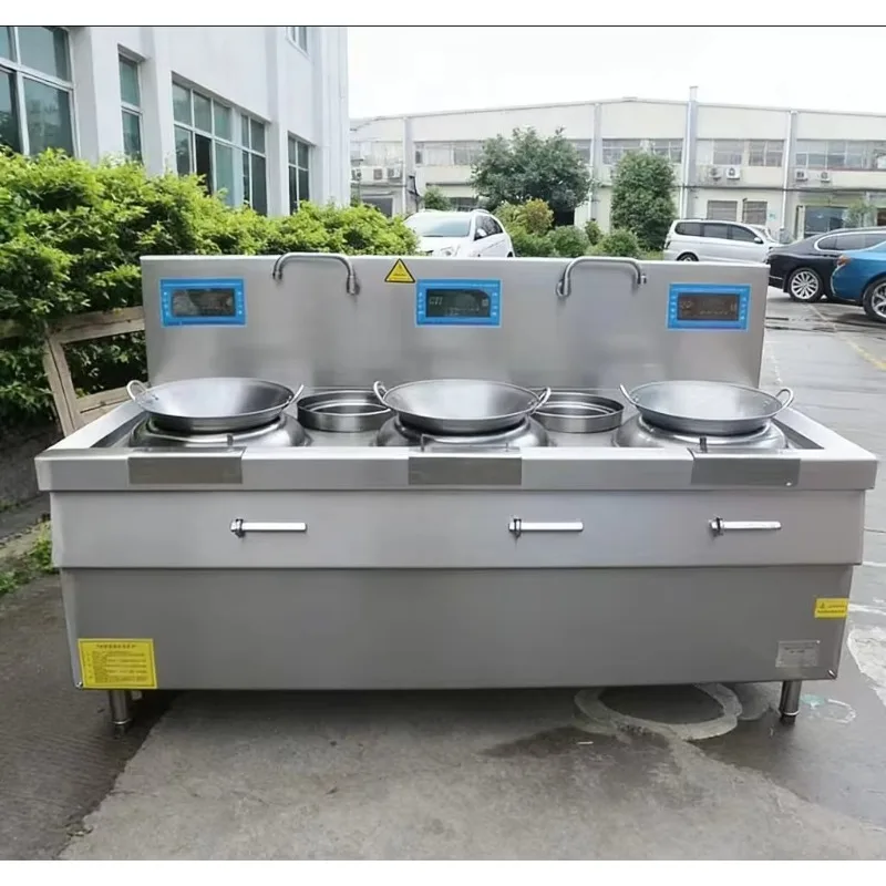 Customized Restaurant Commercial Induction Wok Stove Induction Stand Device Multi-burner Wok Stove