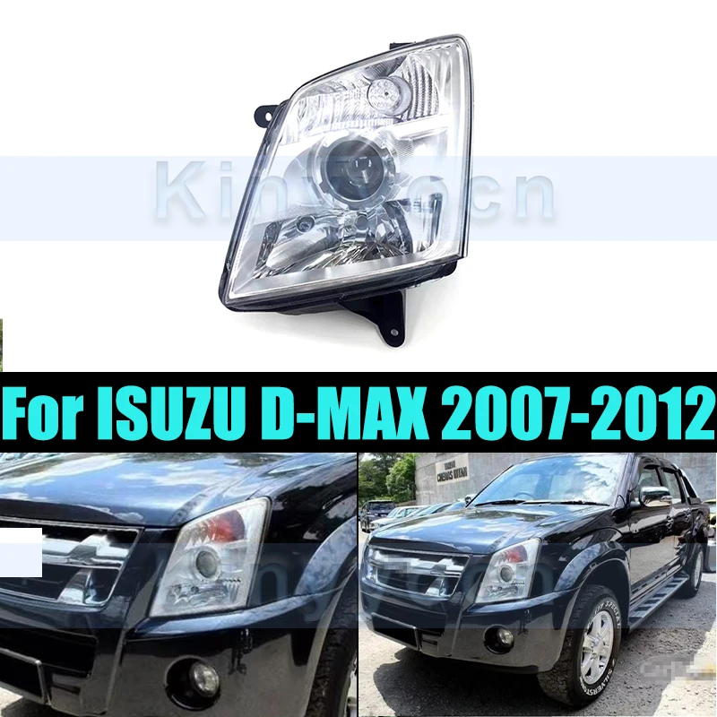 

Headlight Head Light Lamp For ISUZU D-MAX 2007-2012 Front Bumper Headlight Headlamp