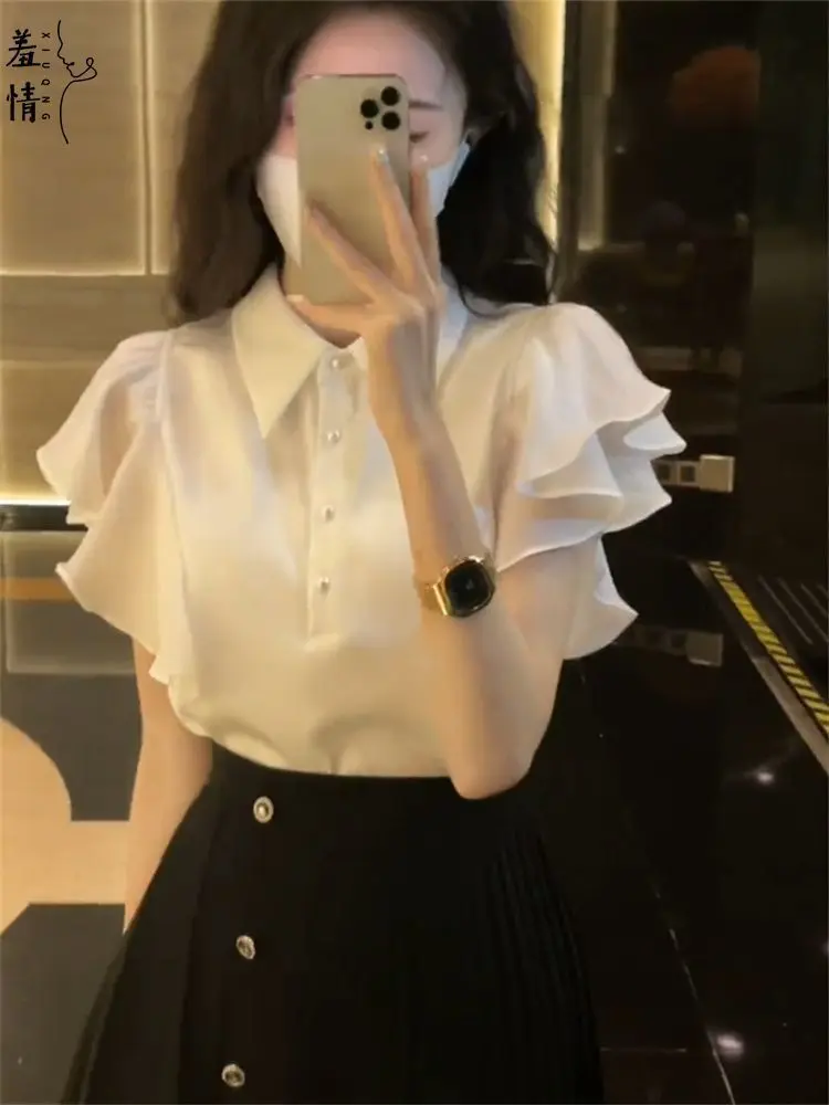 

Рубашки с коротким рукавом, женские модальные лоскутные рубашки, облегающая рубашка для отдыха, путешествий, современные городские художественные студенческие молодежные праздники