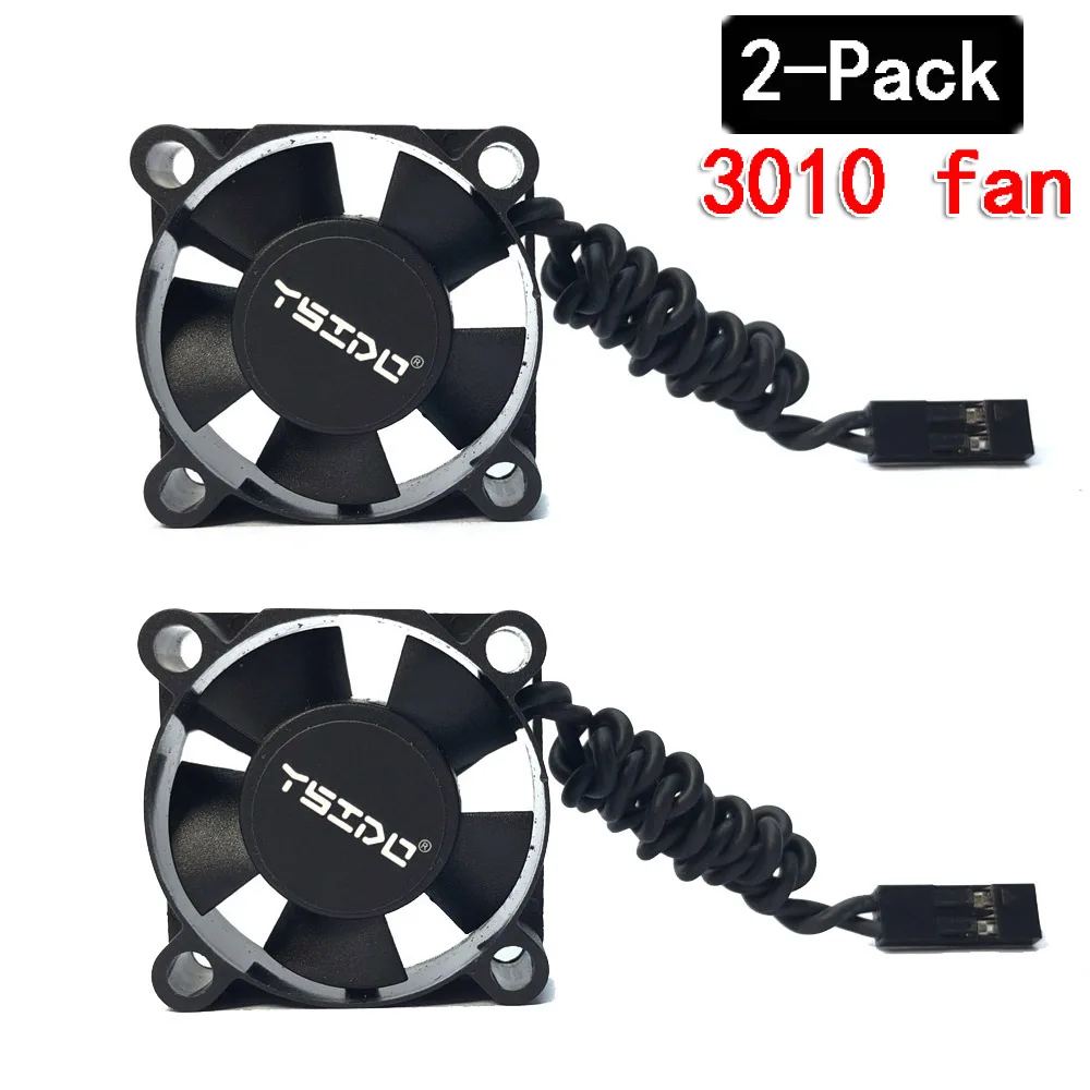 2 Stücke YSIDO 3010 3510 4010 4510 5010 RC Auto Motor ESC Lüfter für RC Auto 1/8 1/10 1/12 Skala RC Auto 540 550 Bürstenlosen Motor – Detail 1