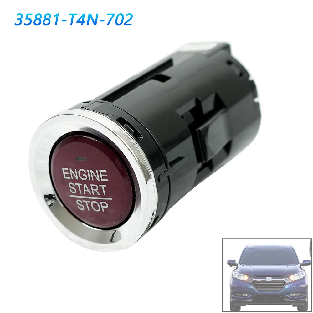 

For Honda HR-V 1.8L 2016 2017 2018 Engine Key Start Stop Push Button One-Button Ignition Starter Switch 35881-T4N-702