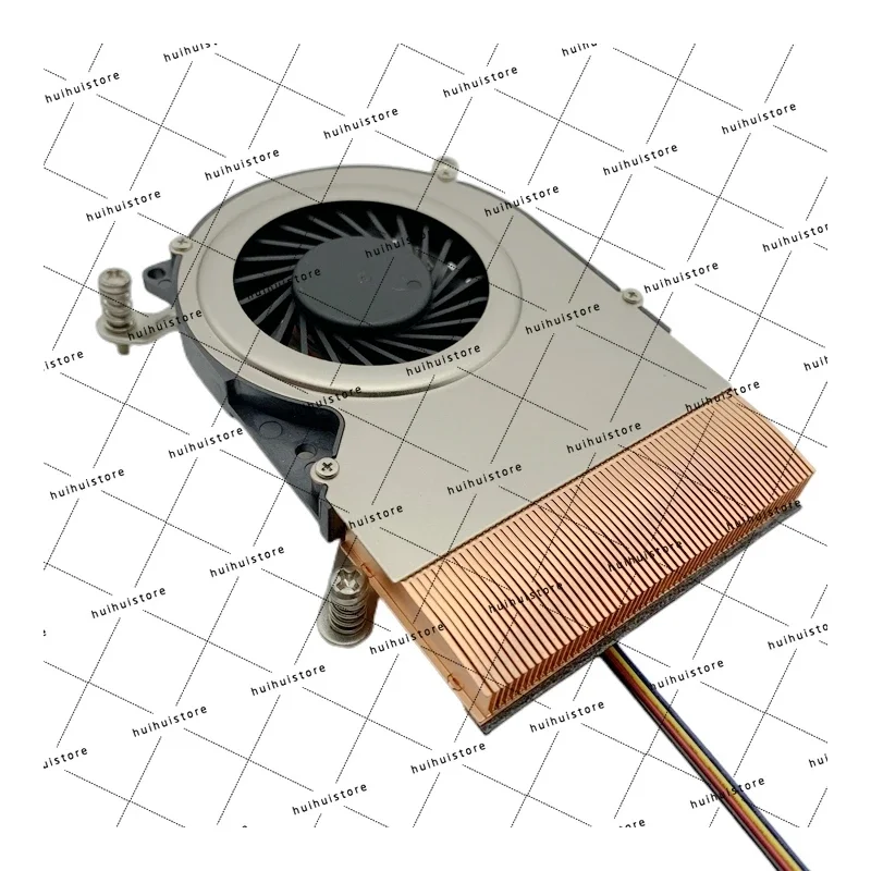 Ultra Thin Copper Tube Integrated Machine CPU Heat Sink 1200 115X Industrial Computer HTPC Turbine Side Blown PWM Fan