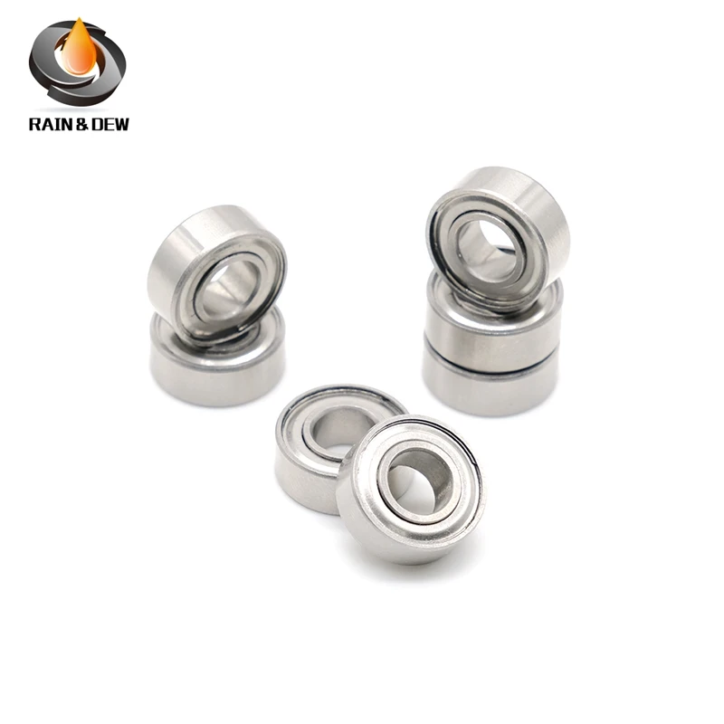 10Pcs S686ZZ Air Bearing 6*13*5 mm ABEC-7 Stainless Steel Ball Bearings For RC Cars And Trucks Fishing Reels 686zz