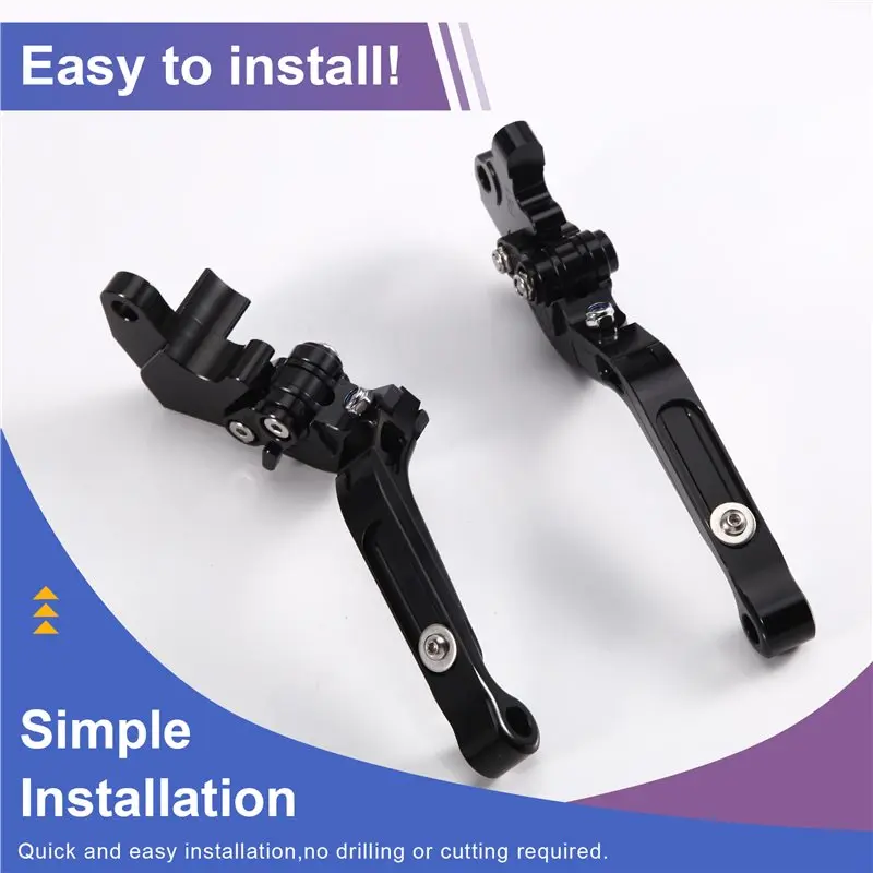 A96E-Brake Clutch Lever Handlebar Replacement Kit Modified For Aprilia For APR125/GPR150 Motorcycle Hand Grips Ends