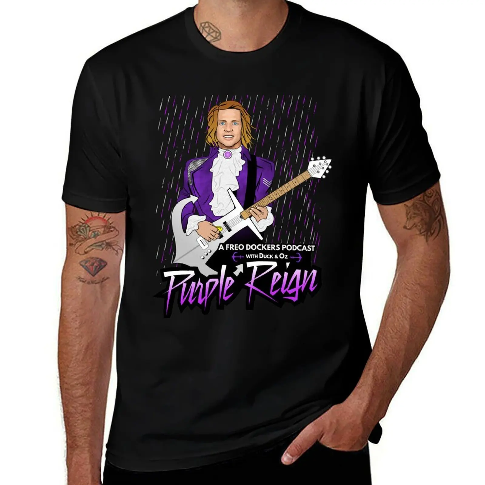 Purple Reign Prince Fyfe T-Shirt Comfortable Workout Short Sleeve Shirt