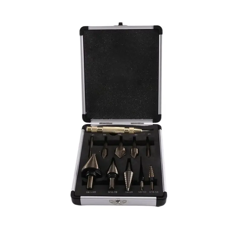 alim-5-pack-step-drill-bit-5-pack-countersink-drill-bit-set-50-sizes-hss-titanium-coated-bits-wood-plastic-for-diy