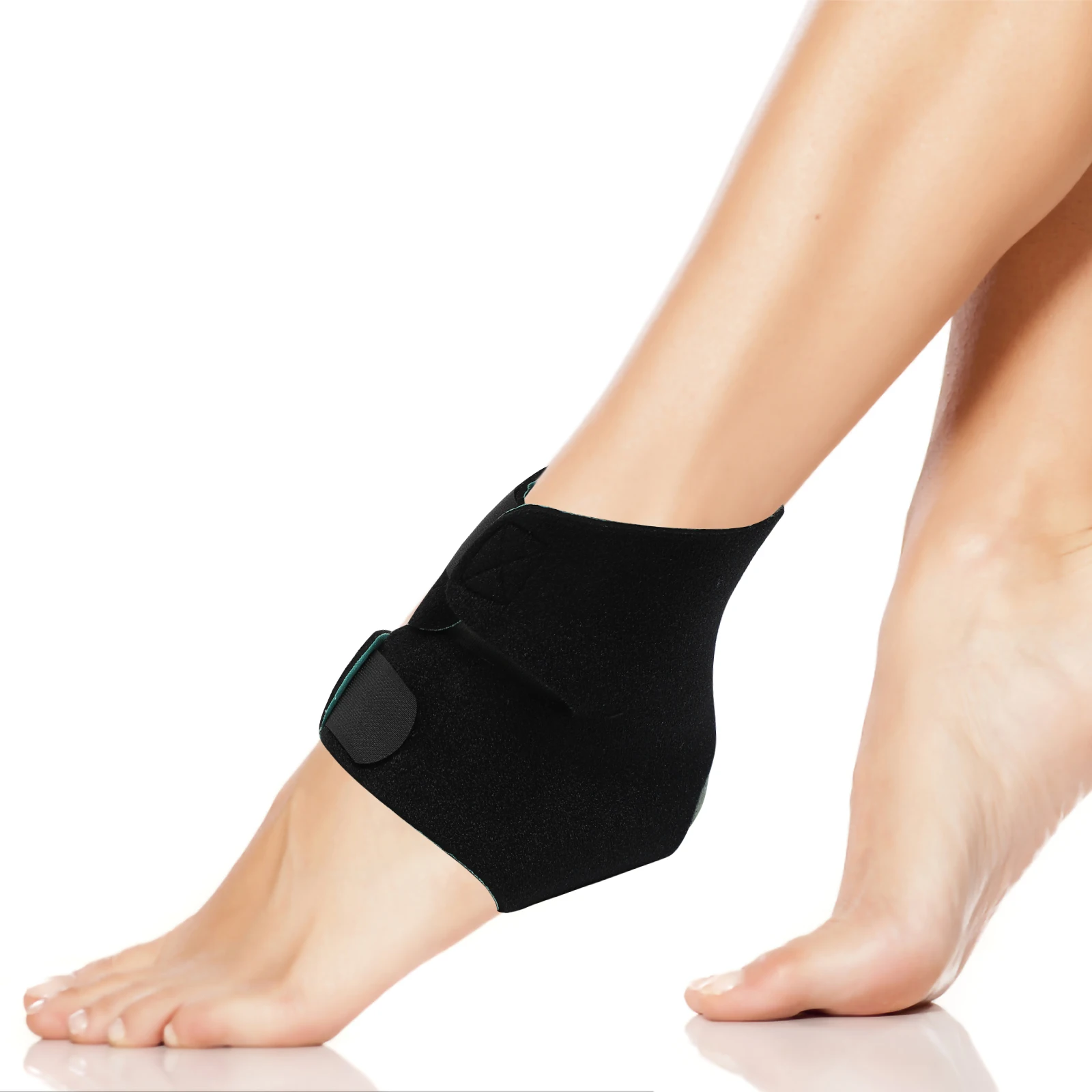 

Ankle Brace Support Sleeve Lightweight Wear-Resistant Material Elastic Compression For Sports Fitness Soccer Pain Relief