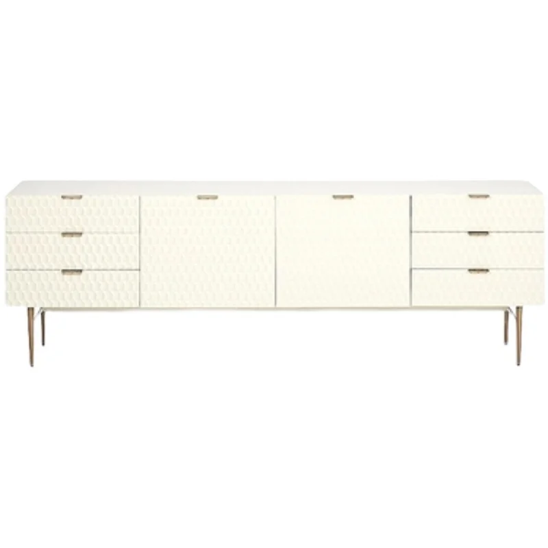 

Wooden Nordic Light Luxury Design TV Cabinet Simple Modern Coffee Table Storage Cabinet Living Room Floor Cabinet