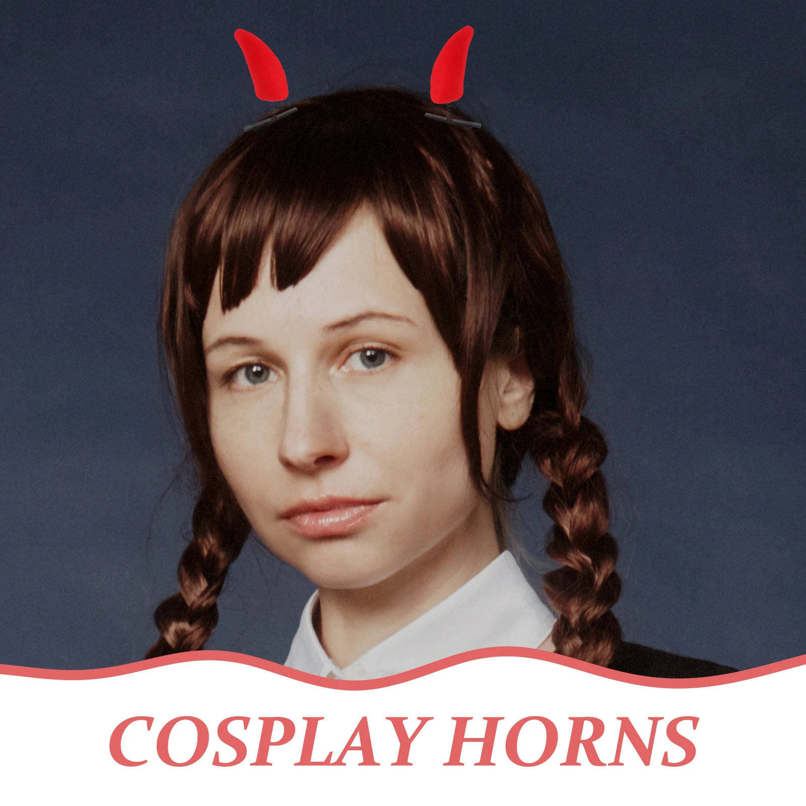 

12pcs Horn Hairpins Halloween Costume Accessories Clip Gothic Hair Clips Women Hair Accessories Cosplay Props