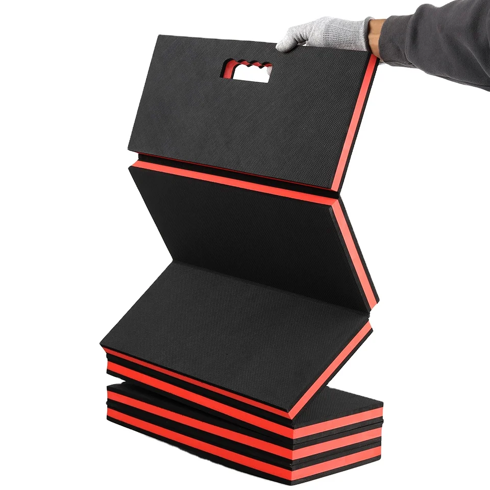 

DCHOA Hot Sale Kneel Down Outdoor Foldable Padded Eva Foam Mechanics Mat for Car Work Shop