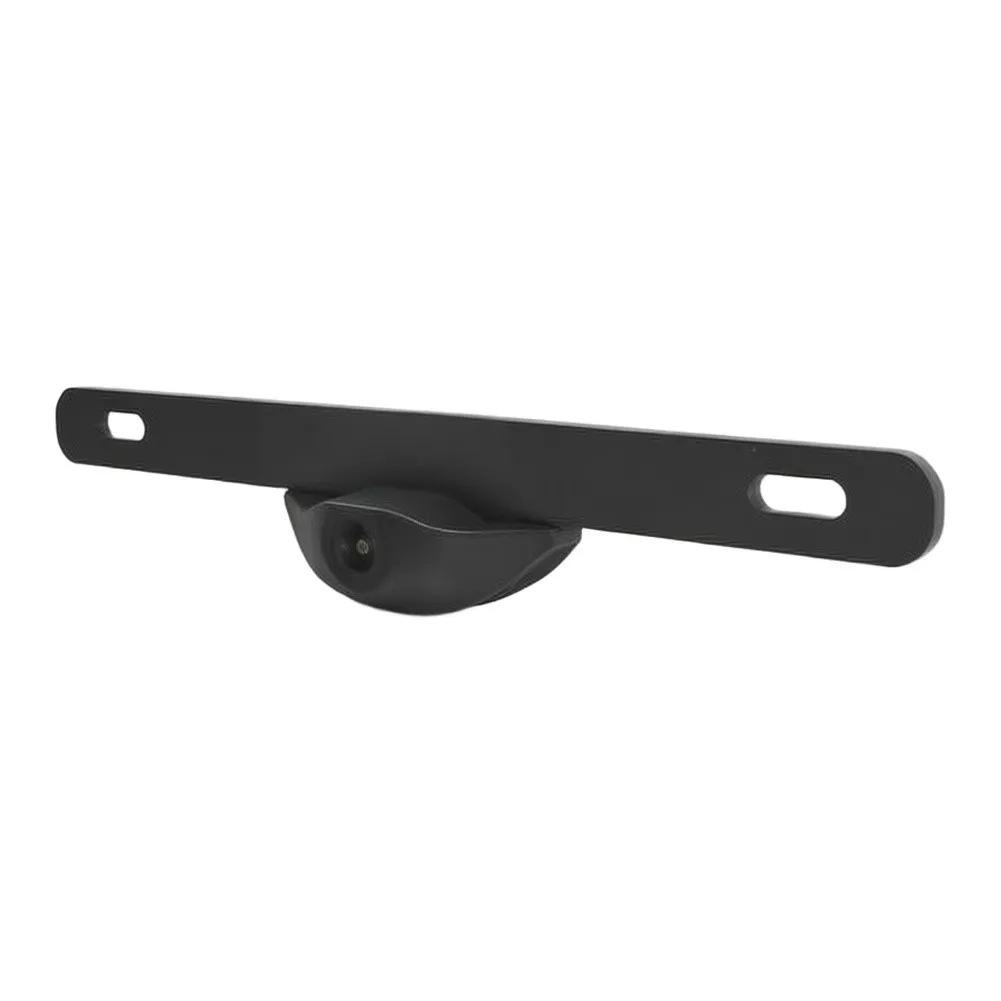 12V Front View License Plate Camera Black ABS Enclosure For AHD For CVBS Switchable Output for Vehicle Reverse Assistance