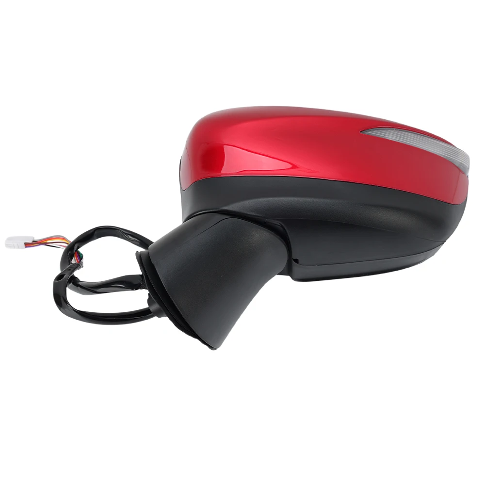 9 دبابيس مرآة الرؤية الخلفية الجمعية لمازدا CX-5 GH KE 2015 2016 2017 الطاقة للطي ساخنة العمياء الجانب مرآة اكسسوارات السيارات