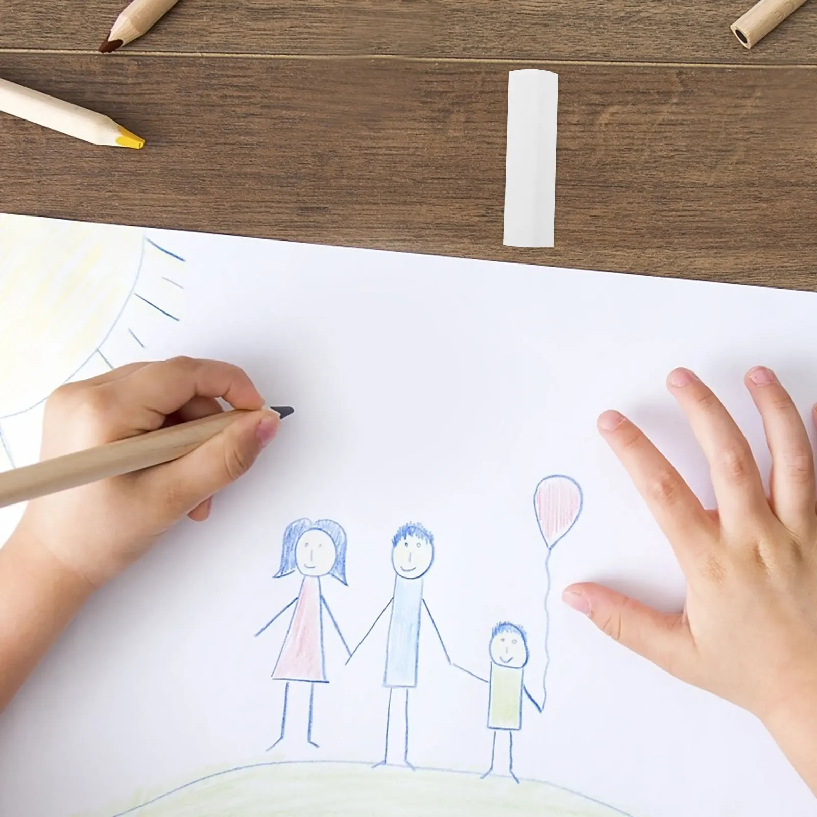 15Pcs Triangular Pencil Erasers Soft White Erasers for Drawing Sketching Art School Office Supplies Students Artists