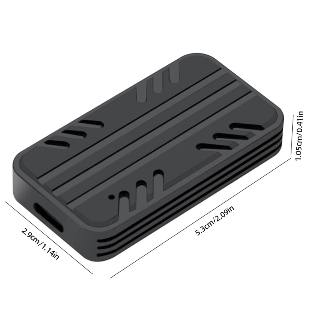 NVMe M.2 SSD carcasa tipo C USB3.1 disco duro externo Gen2 10Gbps carcasa de disco duro aleación de aluminio para M.2 2230 SSD