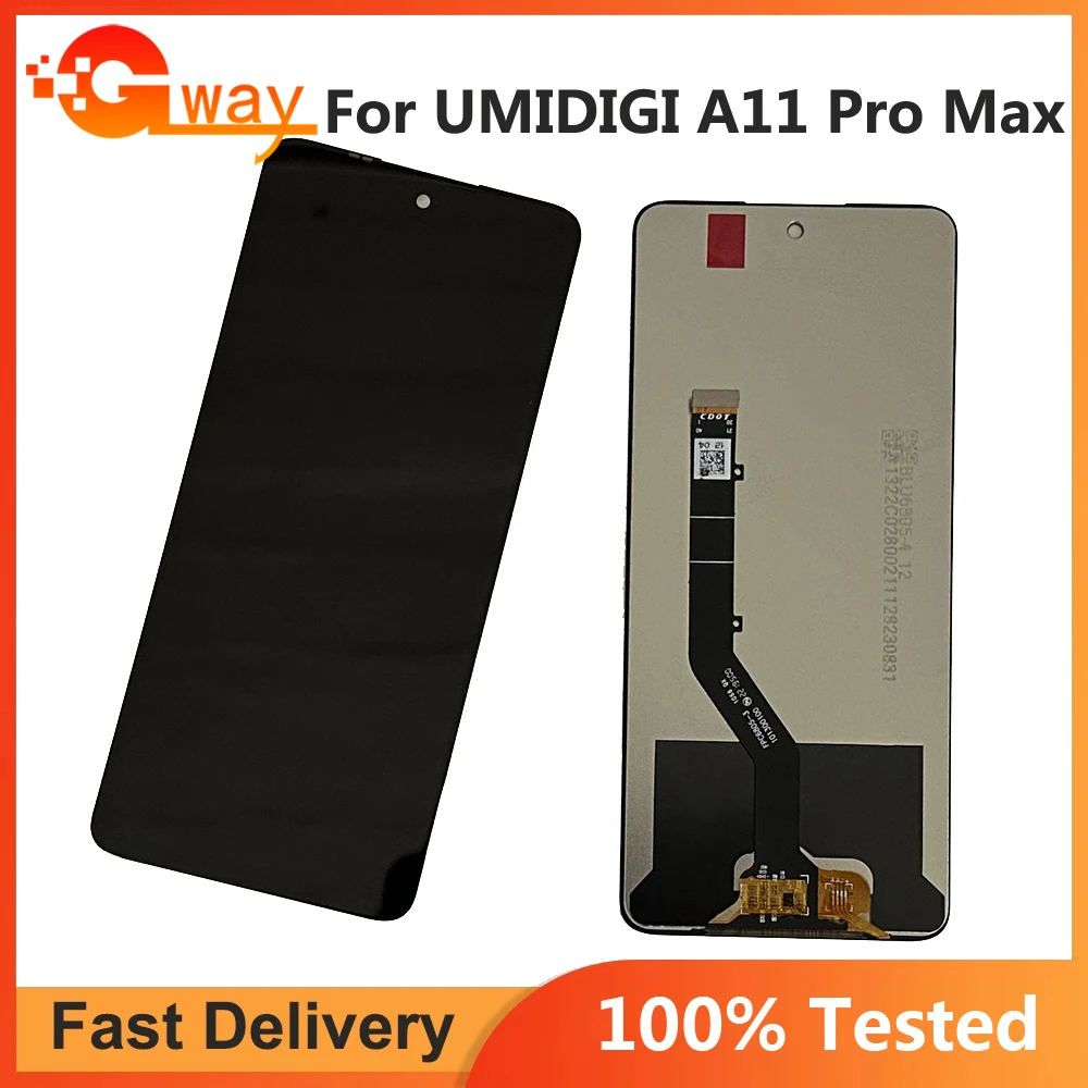 

6.8" For UMIDIGI A11 Pro Max LCD Display + Touch Screen Assembly Replacement Tested For UMIDIGI A11Pro Max LCD Sensor Screen