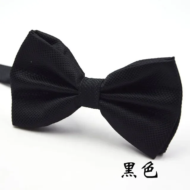 Tie new wedding best man business formal men\'s and women\'s polyester tie new butterfly bow tie