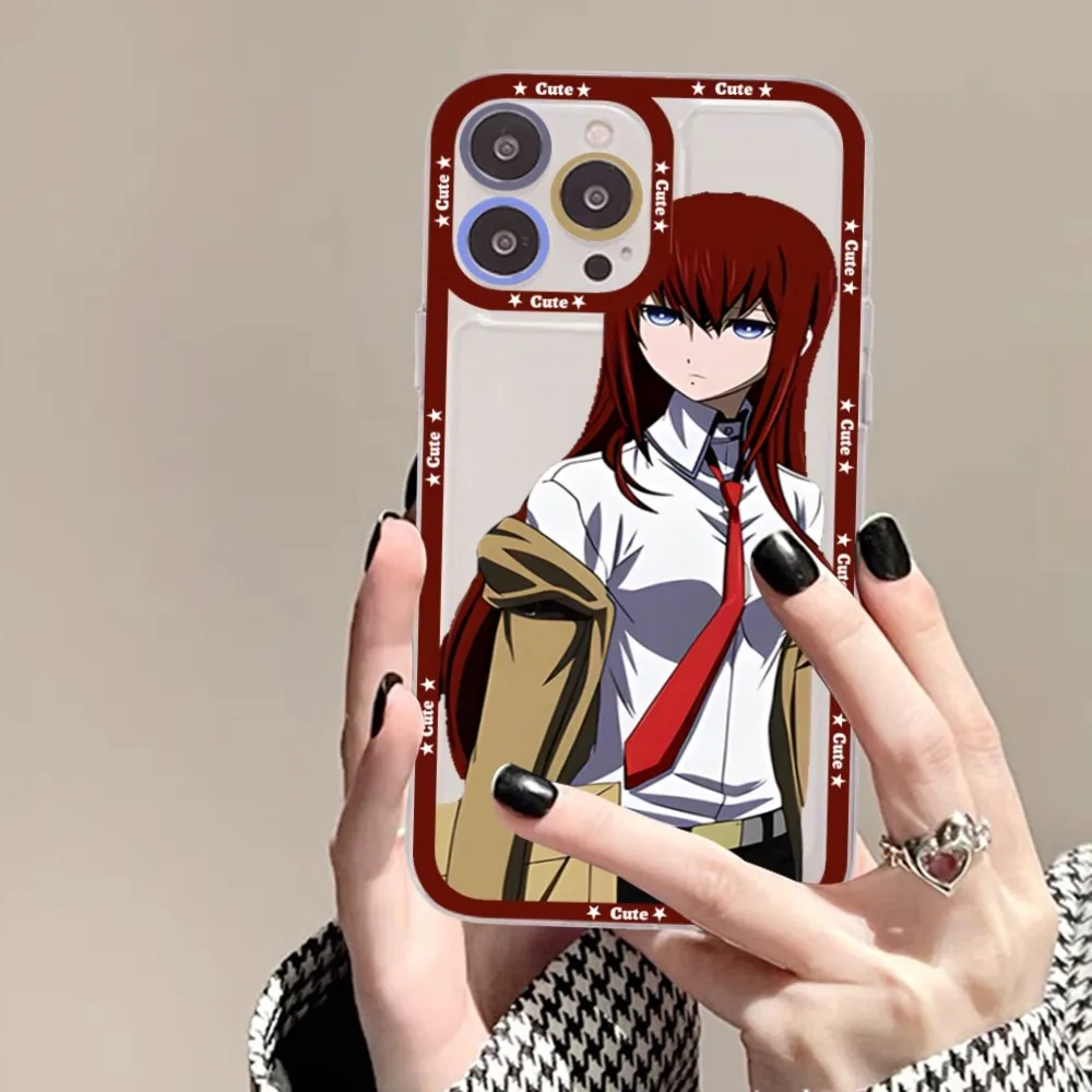 Steins Gate Okabe Anime Phone Case For Redmi 7 8 9 A For Redmi Note 5 7 8 9 10 11 Pro Max 4G 5G Funfas