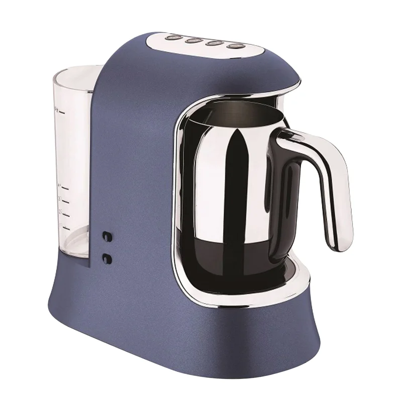 

Turkish Coffee Maker, Compact One-Cup Coffee Machine with Stainless Steel Pot, One-Button Control, Home Office Fast Coffee Serve