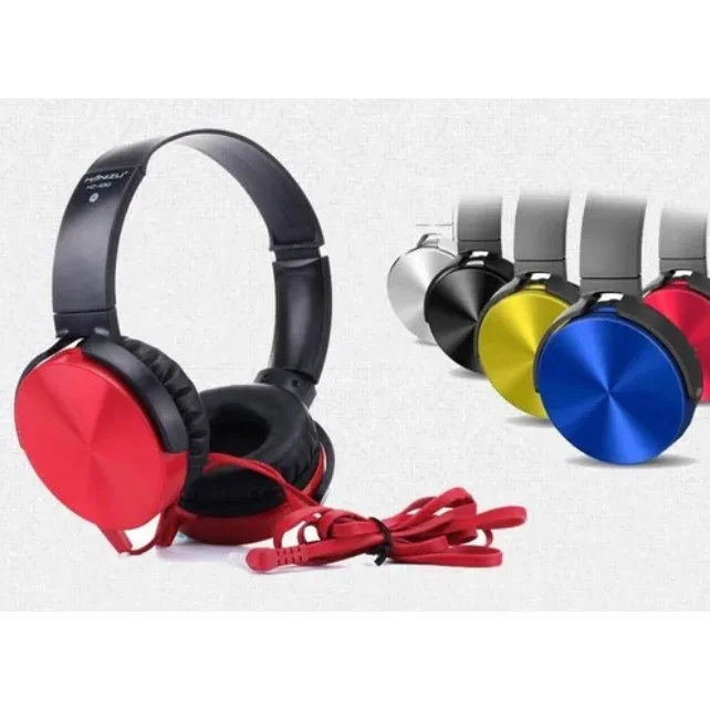 Fone Ouvido  Headphone Xb-450 Extra Bass Colorido com fio idêntico ao da J