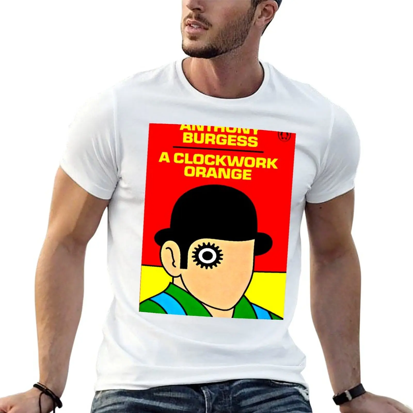 A Clockwork Orange T-Shirt Work Duty Casual T-Shirt