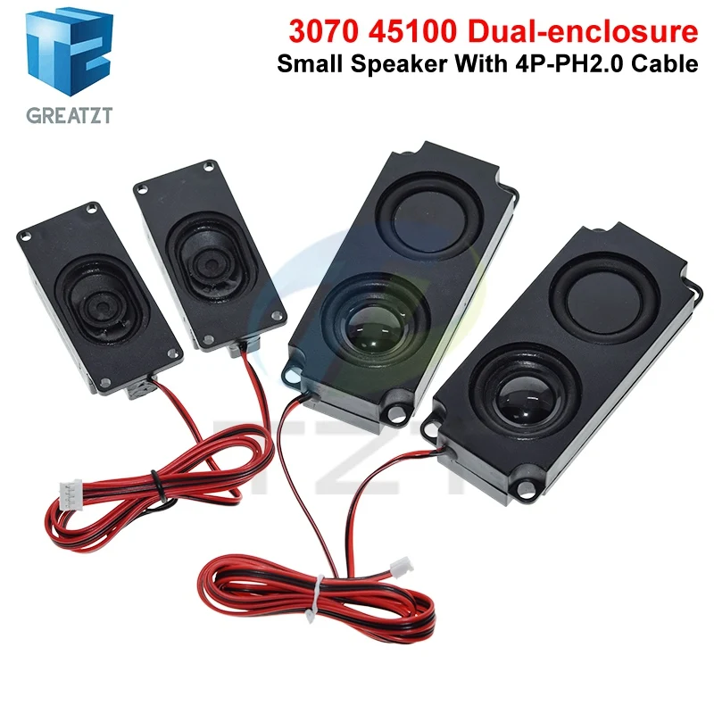  Audio Portable Speakers 3W 3070 4Ohm / 8Ohm 5W 45100 Computer Speaker Advertising LCD TV Speakers Loudspeaker Rectangle Speaker