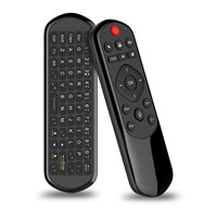 iPazzPort TV Over-the-Air Mouse Mini Wireless Keyboard, PC Controller with IR Learning for Smart TV, Android TV Box, Computer