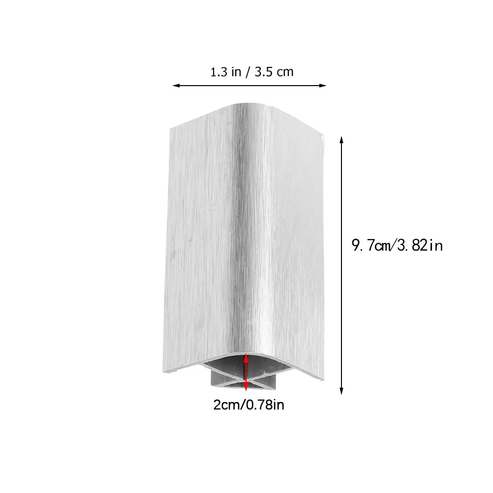 6pcs Clip For Baseboard Durable Plastic Corner Guard, Waterproof Gap Filler, Cabinet Bottom Protector, Ceiling Corner