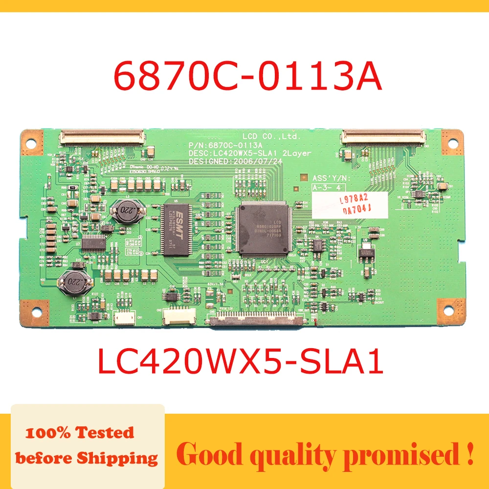 

6870C-0113A LC420WX5-SLA1 Logic Board 6870C 0113A T-Con Board 6870c0113a Lc420wx5sla1 подходит для TV оригинальный продукт