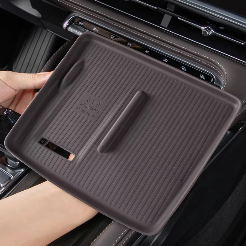 

For Geely Monjaro KX11 Xingyue L 2026 Wireless Silicone Pad Control Storage Pad Supplies Interior Decoration Supplies.