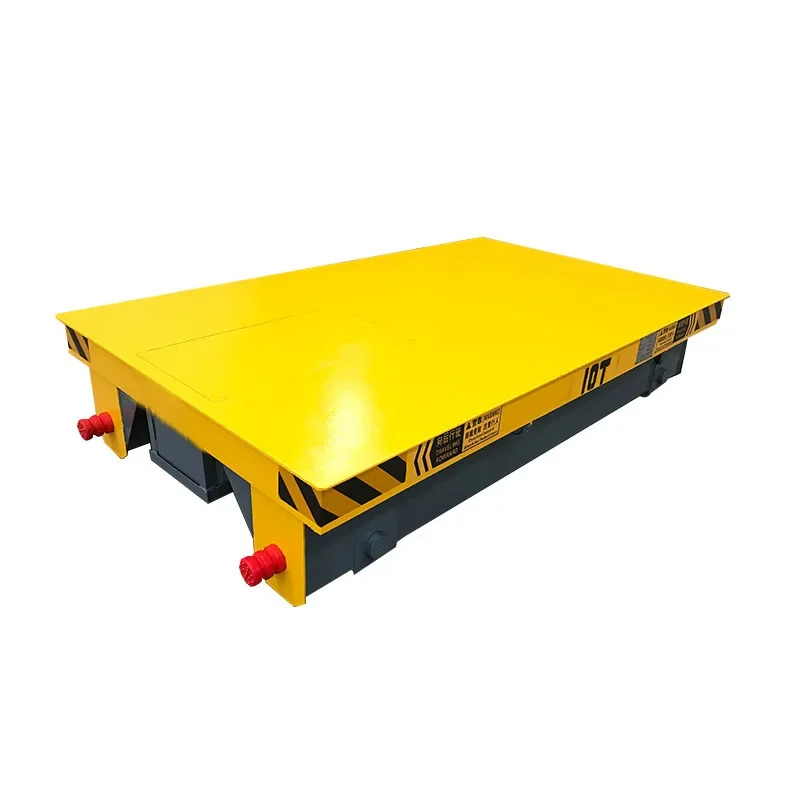 Battery electric flatbed railless universal transportation platform, heavy-duty intelligent remote control handling