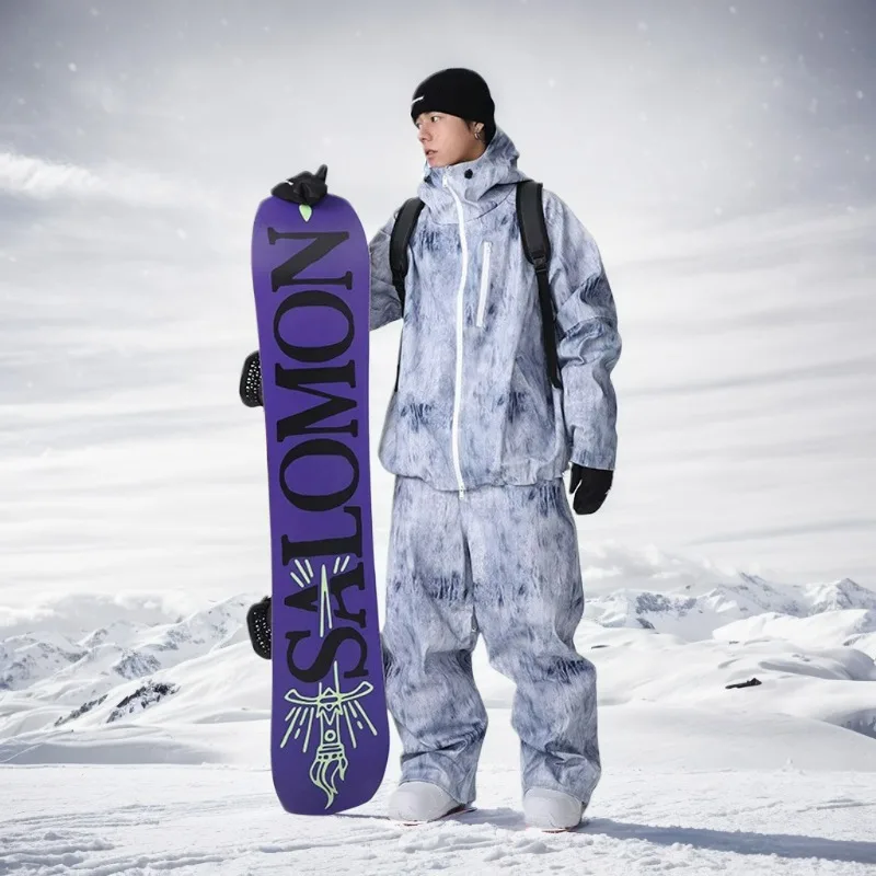 

Oversize Ski Overalls Women's Winter Sports Suits Outdoors Waterproof Warm Windproof Male 2025 Abrasion Resistant Ski Clothes