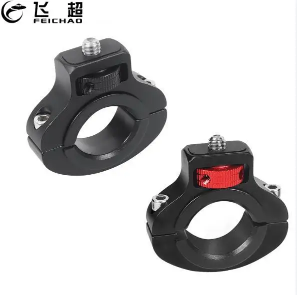 1/4 Screw Reinforced Bicycle Handlebar Mount for GoPro13 12 10 9 Insta360 X3 X4 DJI Action Camera Mobile Bike Motorcycle Holder